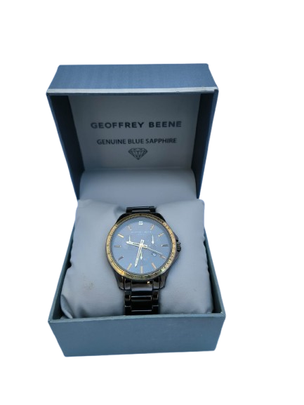 Reloj Geoffrey Beene Genuine Blue Sapphire