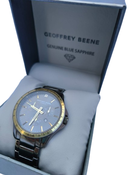 Reloj Geoffrey Beene Genuine Blue Sapphire